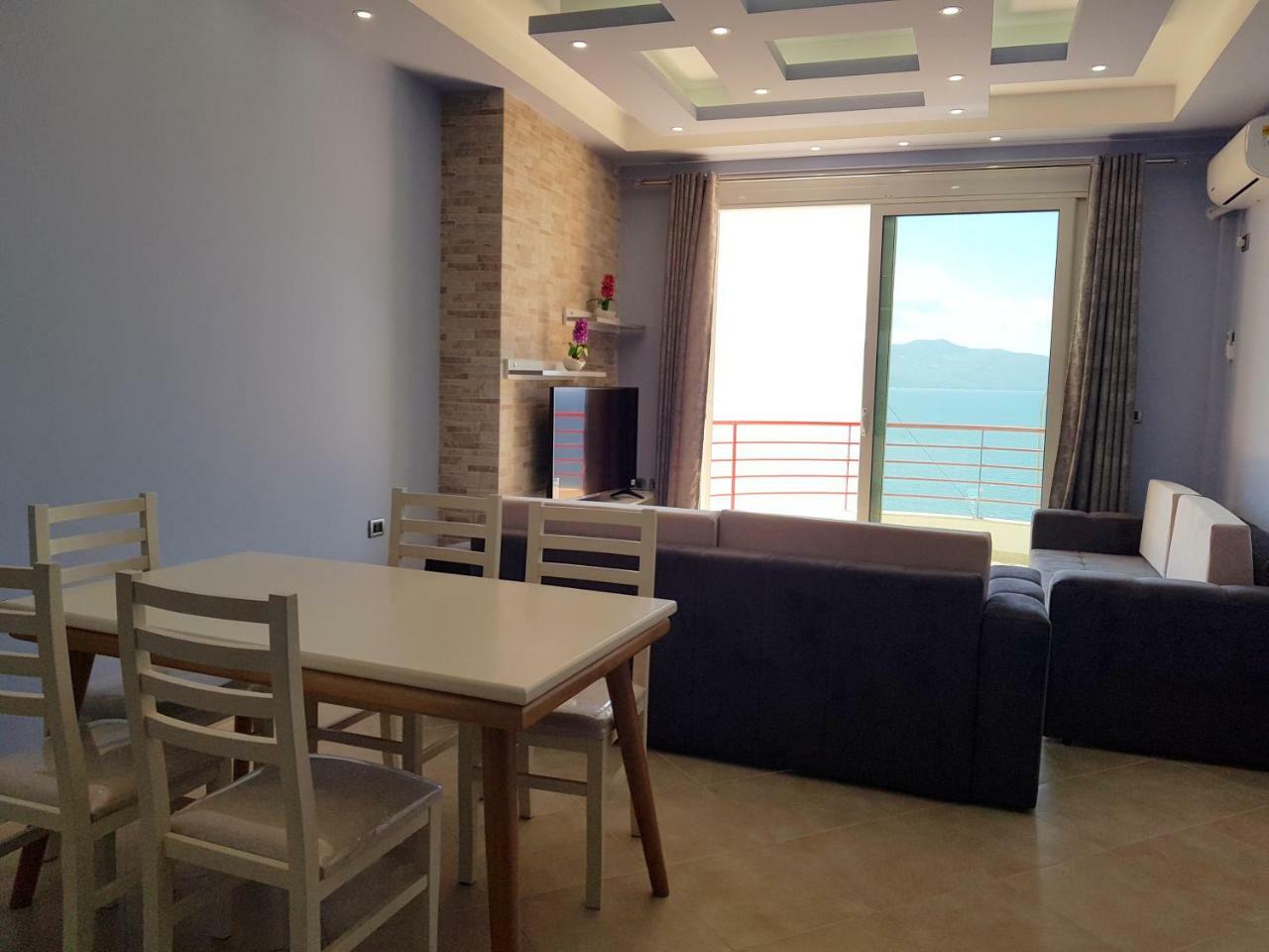 Apartment Of Beautiful Dreams Over The Sea Sarandë エクステリア 写真